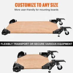 VEVOR Mobile Base, 400 lbs Weight Capacity, Adjustable from 9.5