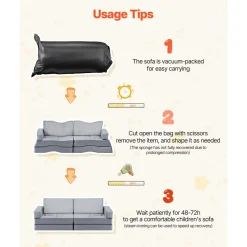 VEVOR Modular Kids Play Couch, Sectional Toddler Sofa with Armrests, 28D Sponge & Short Pile, Convertible Kids Modular Couch DIY Creative Combination for Playroom, Bedroom, Living Room, 14 Pcs, Gray