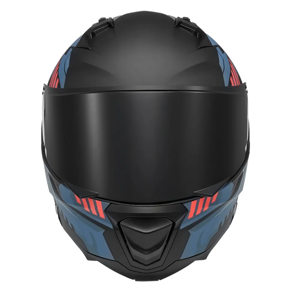 VEVOR Modular Motorcycle Helmet, Flip up Full Face Helmet with Dual Visor, Lightweight Comfortable Adult Motocross Street Bike Helmet for Men and Women - DOT & ECE Approved (M Size)