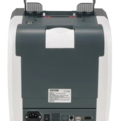 VEVOR Money Counter Machine, Bill Counter with Mixed Denomination, 2CIS, SN, UV, IR, MG, DD Counterfeit Detection, Multi Currency, Value Counting Cash Counter and Sorter, Printer Enabled