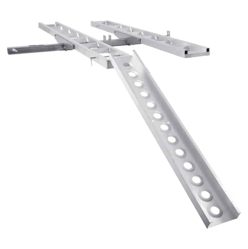VEVOR Motorcycle Carrier, 2-Bike 600 LBS Aluminum Motorcycle Carrier Hitch Mount, Loading Ramp, Scooter Dirt Bike Trailer Hauler, Ratchet Straps and Stabilizer, for Car, Truck with 2" Hitch Receiver