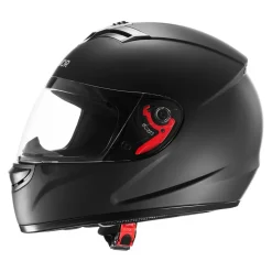 VEVOR Motorcycle Helmet, Full Face, Adult Motocross Dirt Bike Helmet with Tinted and Clear Dual Visor, Motorbike Racing Street with Detachable Liner for Men & Women, DOT Approved, (Matte Black, L)