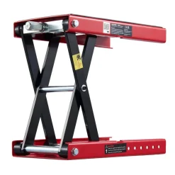 VEVOR Motorcycle Lift, 1100 lbs Motorcycle Scissor Lift Jack with Wide Deck & Lock Pin, 3.74