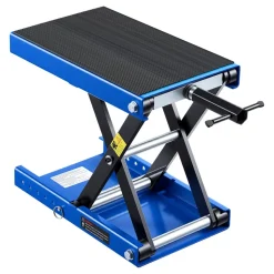 VEVOR Motorcycle Lift, 1100 lbs Motorcycle Scissor Lift Jack with Wide Deck & Lock Pin, 3.74