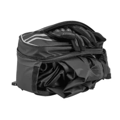 VEVOR Motorcycle Saddlebag, 30 L (15 L x 2) Large Capacity Side Saddle Bag with Waterproof Rain Cover and Straps, Compatible with Most Motorcycles, Outdoor Sports Motorbike Luggage Storage Bag, Black