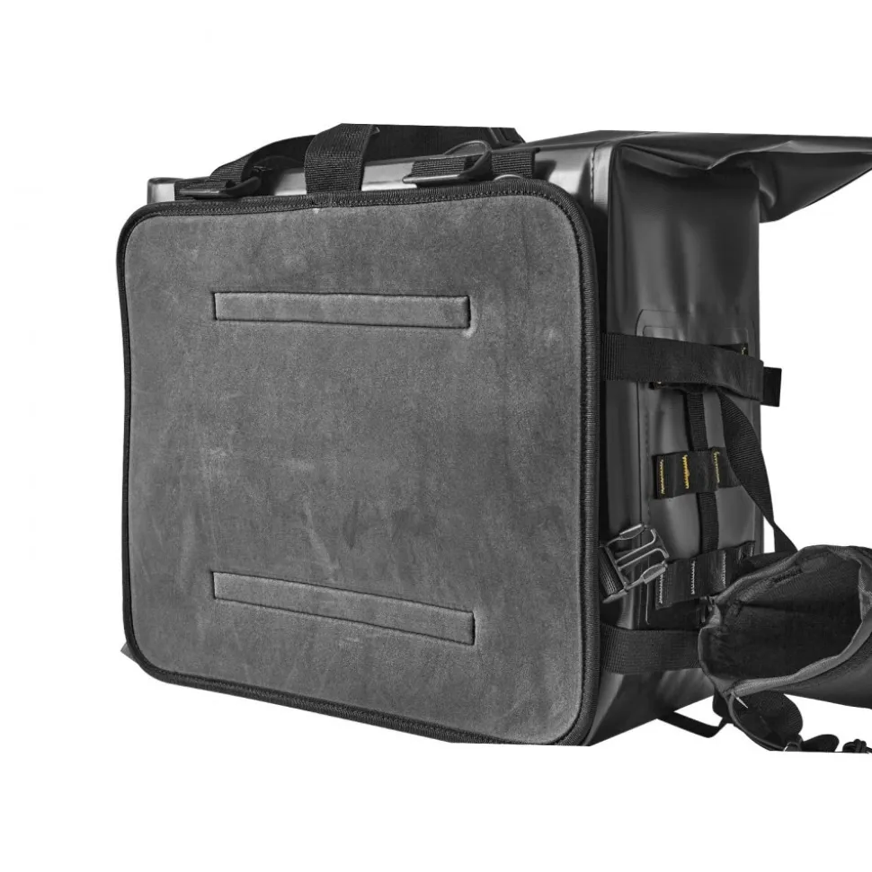 VEVOR Motorcycle Saddlebag, 56 L (28 L x 2) Large Capacity Side Saddle Bag Compatible with Most Motorcycles, Waterproof Fabric Outdoor Sports Motorbike Luggage Storage with Detachable Inner Bag, Black