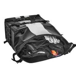 VEVOR Motorcycle Saddlebag, 56 L (28 L x 2) Large Capacity Side Saddle Bag Compatible with Most Motorcycles, Waterproof Fabric Outdoor Sports Motorbike Luggage Storage with Detachable Inner Bag, Black