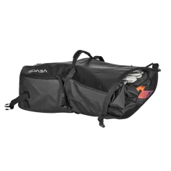 VEVOR Motorcycle Saddlebags, 28 L (14 L x 2) Large Capacity Side Saddle Bags Compatible with Most Motorcycles, Waterproof Outdoor Sports Motorbike Luggage Storage Shoulder Bag with Bottom Strap, Black