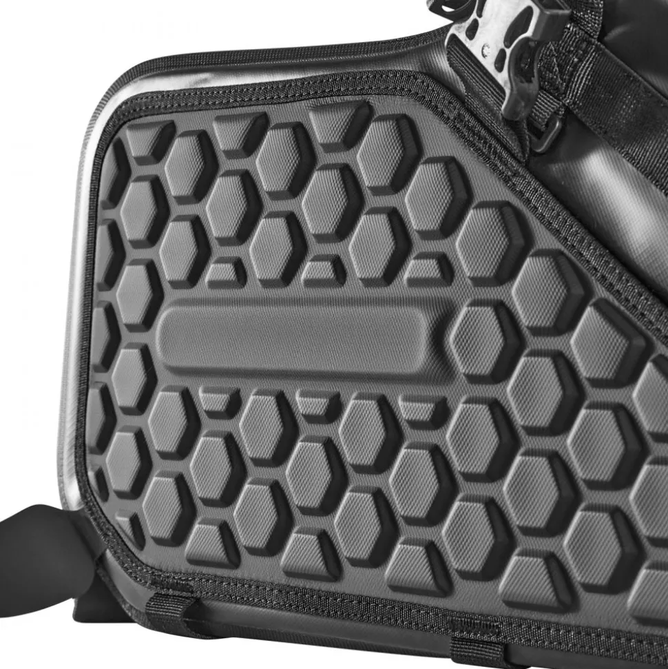 VEVOR Motorcycle Saddlebags, 28 L (14 L x 2) Large Capacity Side Saddle Bags Compatible with Most Motorcycles, Waterproof Outdoor Sports Motorbike Luggage Storage Shoulder Bag with Bottom Strap, Black