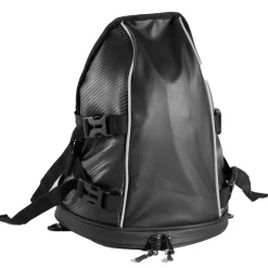 VEVOR Motorcycle Tail Bag, 30 L Motorcycle Rear Seat Bag with Waterproof Rain Cover, Outdoor Sports Motorbike Luggage Storage Trunk Rack Backpack with Shoulder Straps, Universal Fit Rear Racks, Black