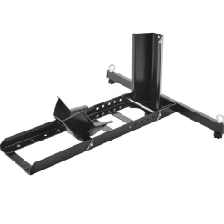 VEVOR Motorcycle Wheel Chock Upright, 1800 lbs Capacity, Heavy-duty Steel Motorcycle Front Wheel Stand with 6 Adjustable Holes, For 15