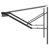 VEVOR Motorized RV Awning Complete Kit, 16' Retractable Awning with Aluminum Alloy Frame, Outdoor Trailer Awning, Fit for Most RVs(Black Fade)