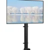 VEVOR Motorized TV Lift Stroke Length 35 Inches Motorized TV Mount Fit for 32-65 Inch TV Lift with Remote Control Height Adjustable 28.7-64.2 Inch,Load Capacity 154 Lbs