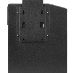 VEVOR Mounted Gun Safe for Pistols, Biometric Gun Safe with Three Quick Access Ways of Fingerprints, Passwords and Keys, Handgun Safe for 1 Pistol for Home, Bedside, Nightstand, Wall