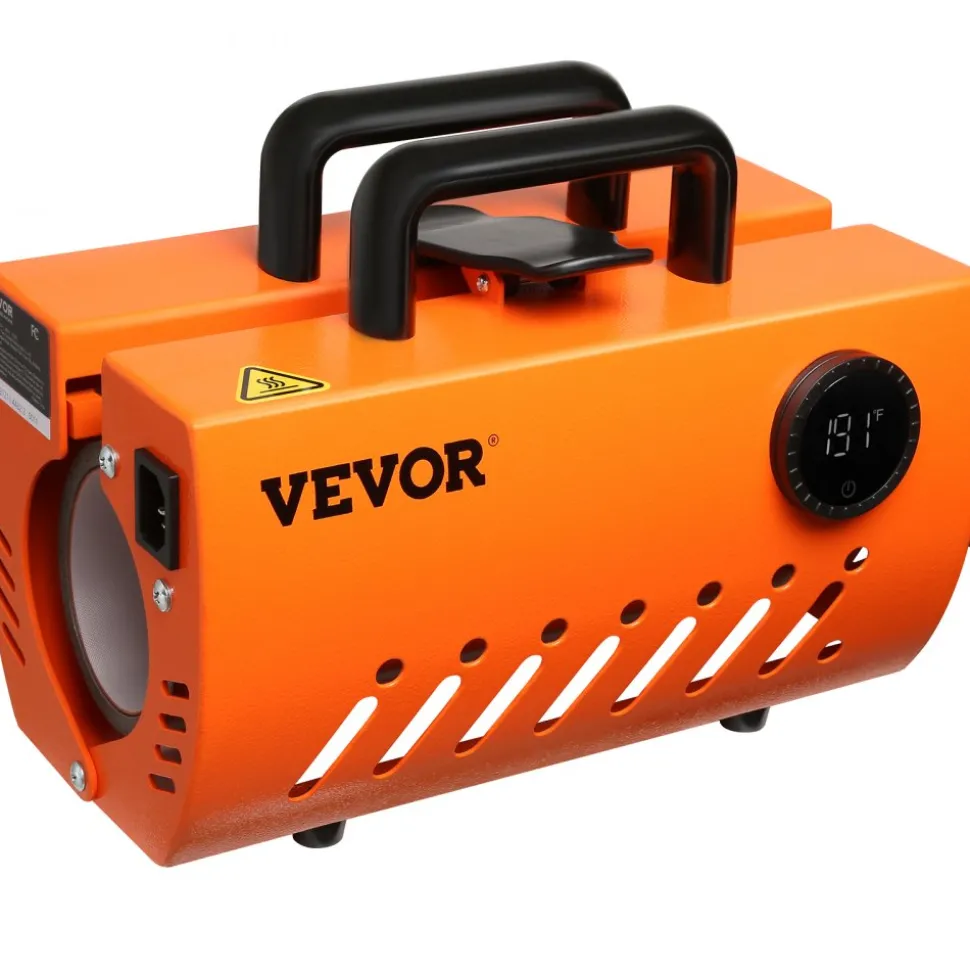 VEVOR Mug Heat Press Machine, 30oz Tumbler Heat Press, Sublimation Transfer 11-15oz 16-25oz 30oz Straight Skinny Tumblers, Cup Heat Press with Heat-resist Gloves, Tape, DIY Ceramic Mugs Glasses