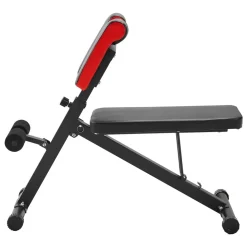 VEVOR Multi-Functional Weight Bench for Full Body Workout, Roman Chair Hyperextension Bench, 330 lbs Adjustable & Foldable Equipment for Back Arm Core Ab Workout, Sit Up Exercise Machine for Home Gym