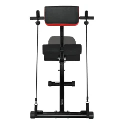 VEVOR Multi-Functional Weight Bench for Full Body Workout, Roman Chair Hyperextension Bench, 770 lbs Adjustable & Foldable Equipment for Back Arm Core Ab Workout, Sit Up Exercise Machine for Home Gym