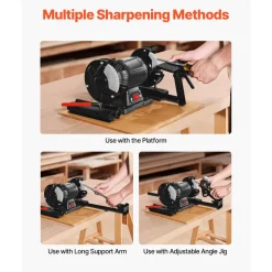 VEVOR Multi-Grind Sharpening System, Vari-Grind Pro Sharpening Jig Kit for 6