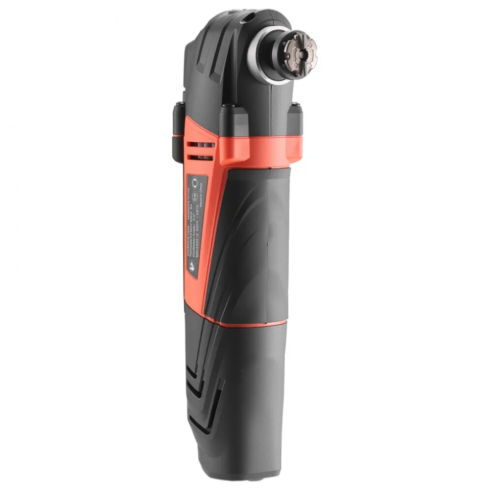 VEVOR Multitool Oscillating Tool, 4Amps Electric Oscillating Multi Tool Corded with 6 Variable Speeds 7000 - 19000 OPM, 3.2° Oscillating Angle, 13PCS Saw Accessories, LED Work Light & Tool Bag