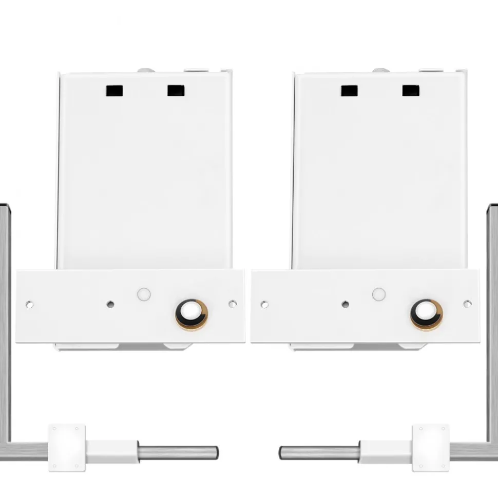 VEVOR Murphy Mounting Wall Springs Mechanism Heavy Duty Support Hardware DIY Kit for Queen Twin Size Bed (Horizontal), White