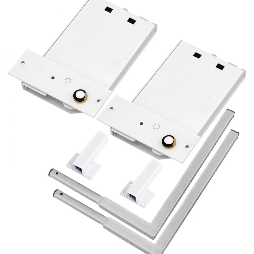 VEVOR Murphy Mounting Wall Springs Mechanism Heavy Duty Support Hardware DIY Kit for Queen Twin Size Bed (Horizontal), White