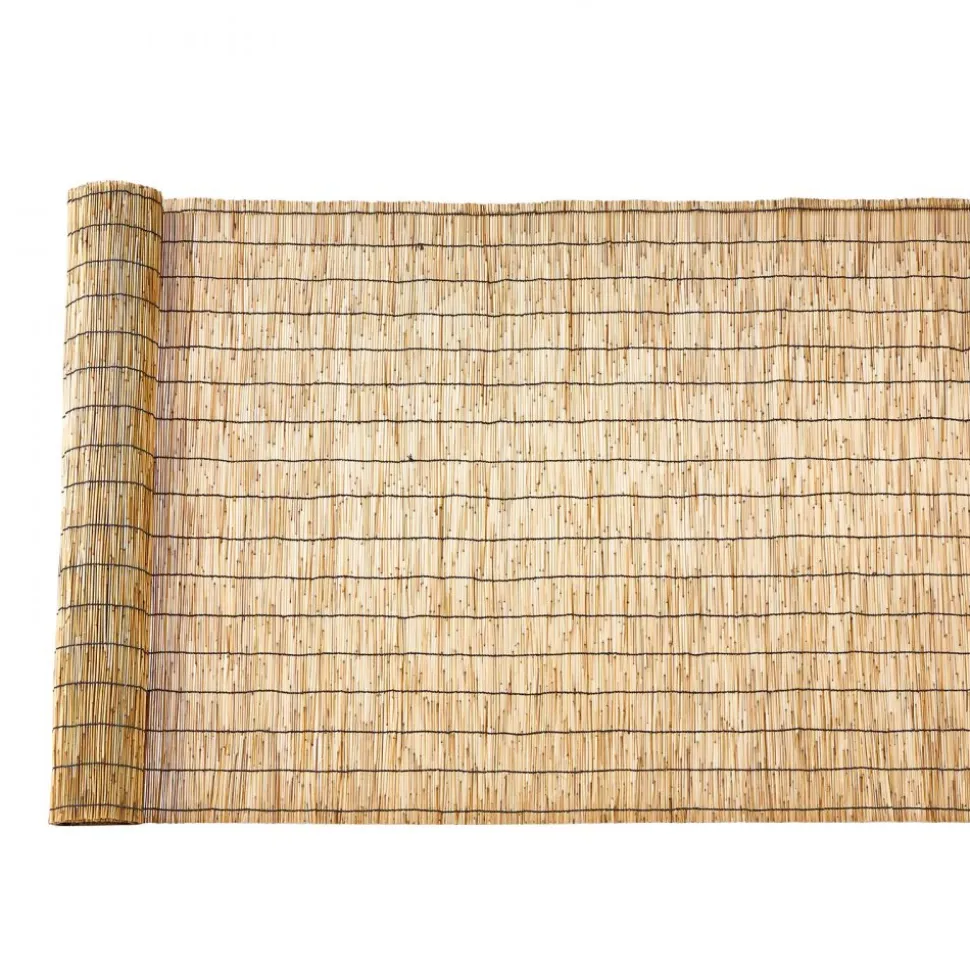 VEVOR Natural Reed Fencing, 4 ft x 16.4 ft, 2 Pack Decorative Natural Reed Fencing Roll, Decorative Fence for Backyard Divider, Privacy Screen Panel Curtain for Balcony Patio Garden Backyard Outdoor