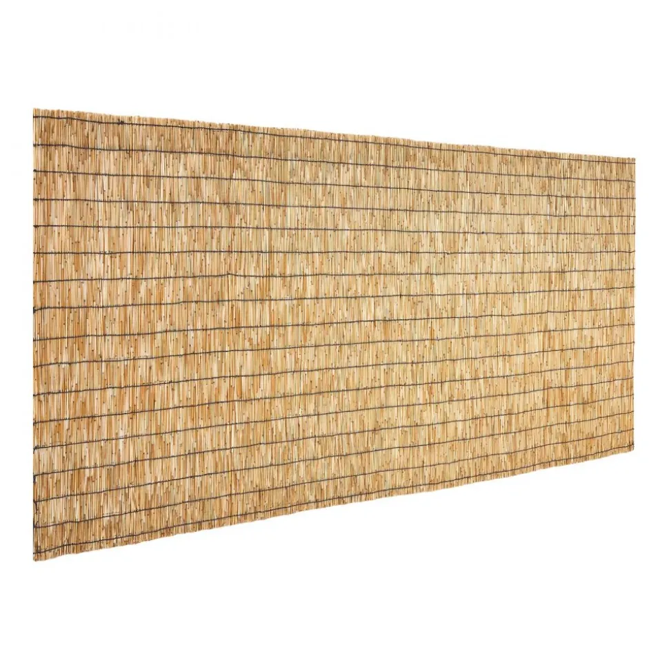 VEVOR Natural Reed Fencing, 4 ft x 16.4 ft, 2 Pack Decorative Natural Reed Fencing Roll, Decorative Fence for Backyard Divider, Privacy Screen Panel Curtain for Balcony Patio Garden Backyard Outdoor