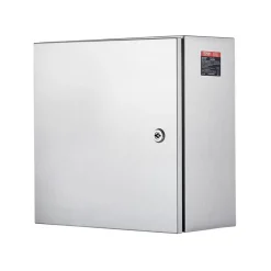 VEVOR NEMA Stainless Steel Enclosure, 12 x 12 x 8'' NEMA 4X Steel Electrical Box, IP66 Waterproof & Dustproof, Outdoor/Indoor Electrical Junction Box, with Mounting Plate