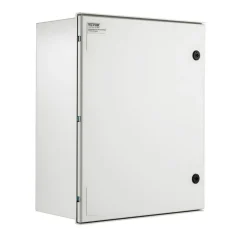 VEVOR NEMA Steel Case, 24x20x9'' NEMA 4X Fiberglass Electric Enclosure, IP66 Water & Dust Resistant, Suitable for Both Outdoor & Indoor Use, Includes Mounting Plate (60x50x23 cm)