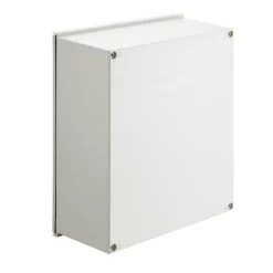 VEVOR NEMA Steel Case, 24x20x9'' NEMA 4X Fiberglass Electric Enclosure, IP66 Water & Dust Resistant, Suitable for Both Outdoor & Indoor Use, Includes Mounting Plate (60x50x23 cm)