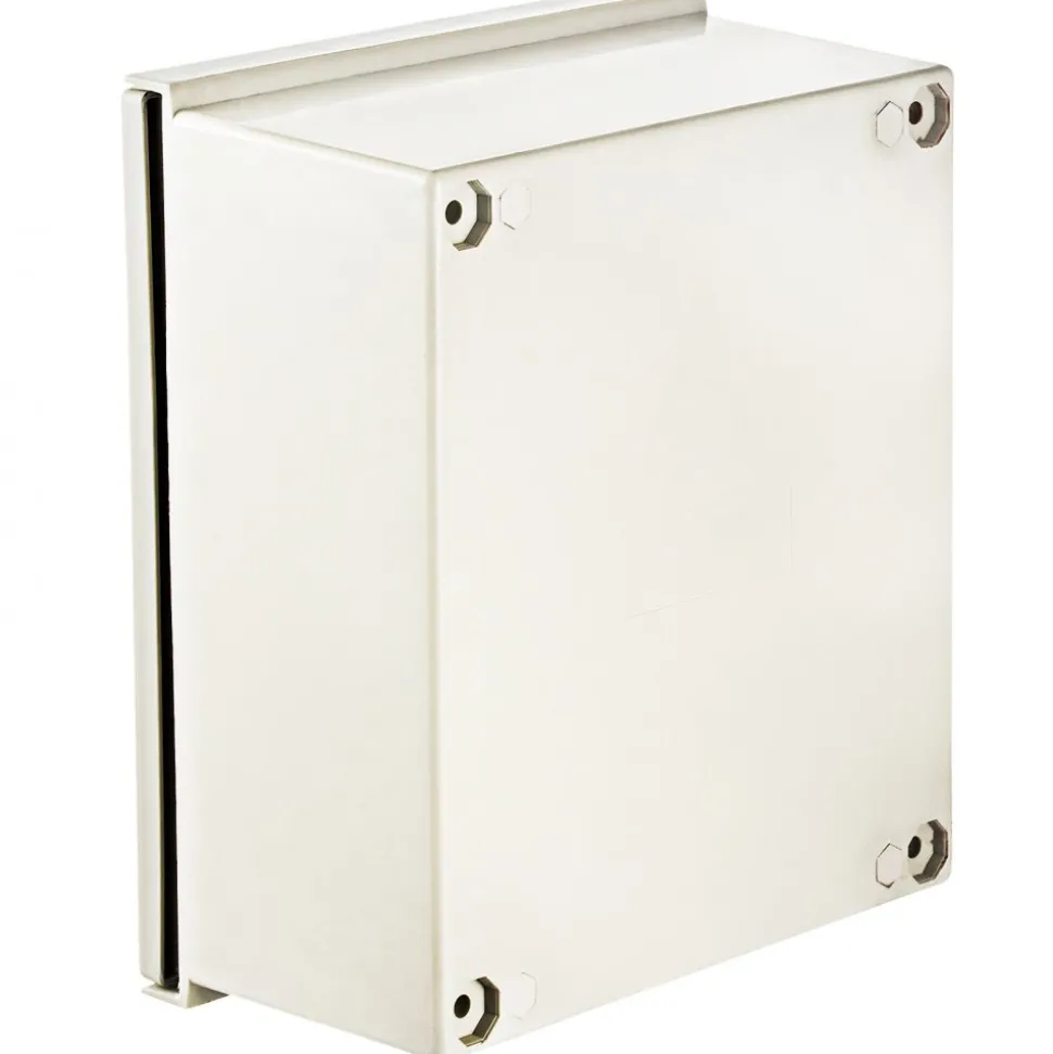 VEVOR NEMA Steel Enclosure, 16 x 12 x 8'' NEMA 4X Fiberglass Electrical Box, IP66 Waterproof & Dustproof, Outdoor/Indoor Electrical Junction Box, with Mounting Plate(40 x 30 x 20 cm)