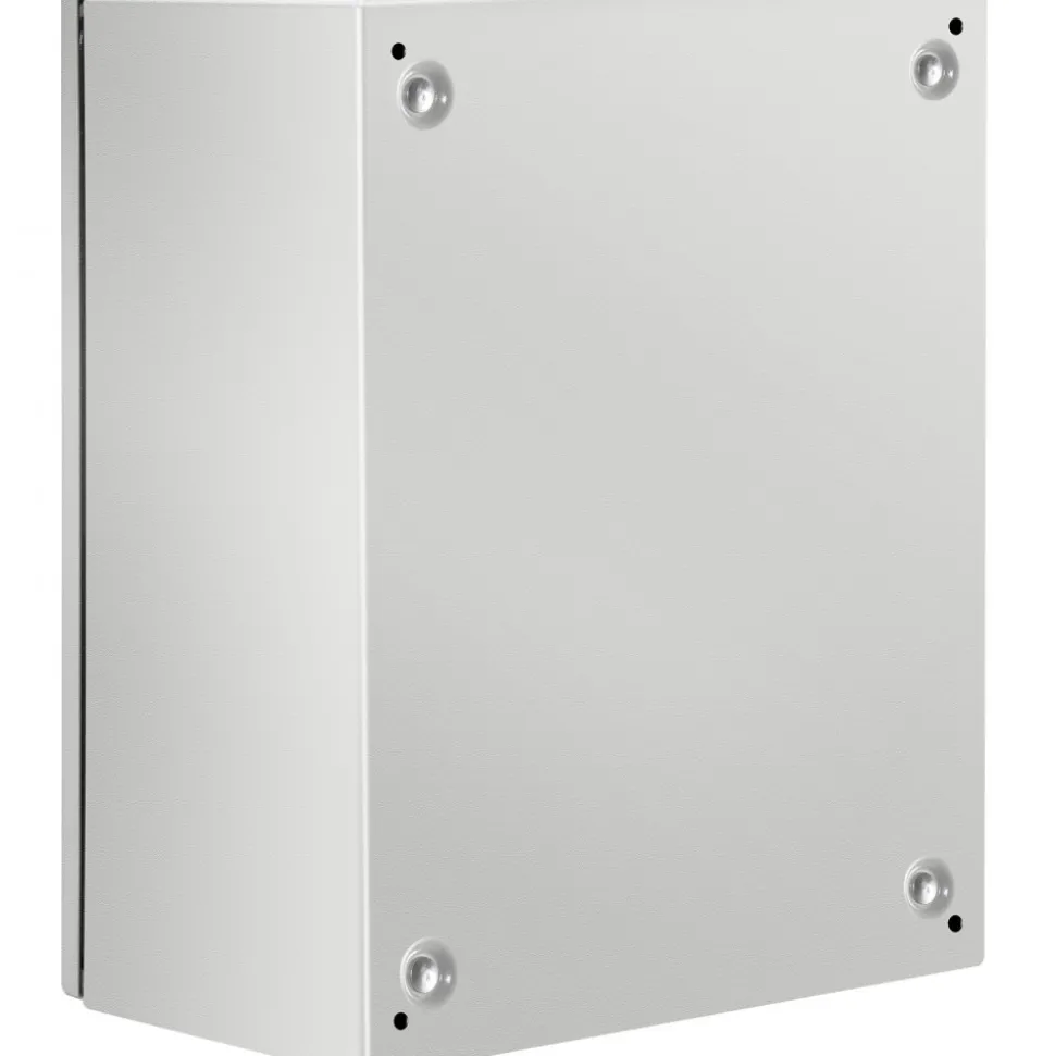 VEVOR NEMA Steel Enclosure, 24 x 16 x 9'' NEMA 4X Fiberglass Electrical Box, IP66 Waterproof & Dustproof, Outdoor/Indoor Electrical Junction Box, with Mounting Plate(60 x 40 x 23 cm)