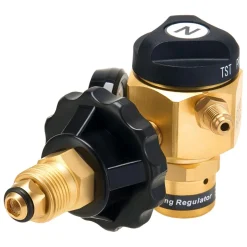 VEVOR Nitrogen Purging Regulator, Nitrogen Purge Control Valve with 500PSI Test Pressure, 4-Position Flow Control (TST/PRG/BRZ/OFF) for Brazing, Pipeline Purging, Leak Checking & Pressure Testing