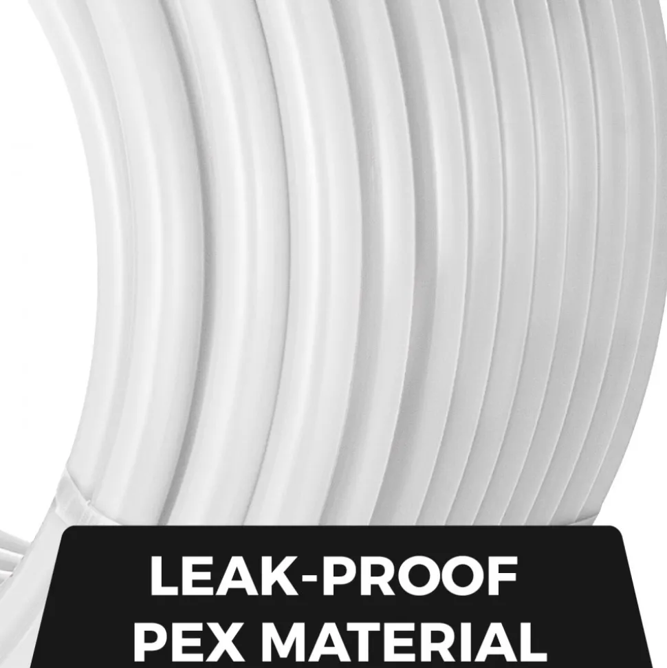 VEVOR Non-Barrier PEX Tubing 1 Inch X 300 Feet Tube Coil - EVOH PEX-B Pipe for Residential Commercial Radiant Floor Heating PEX Pipe