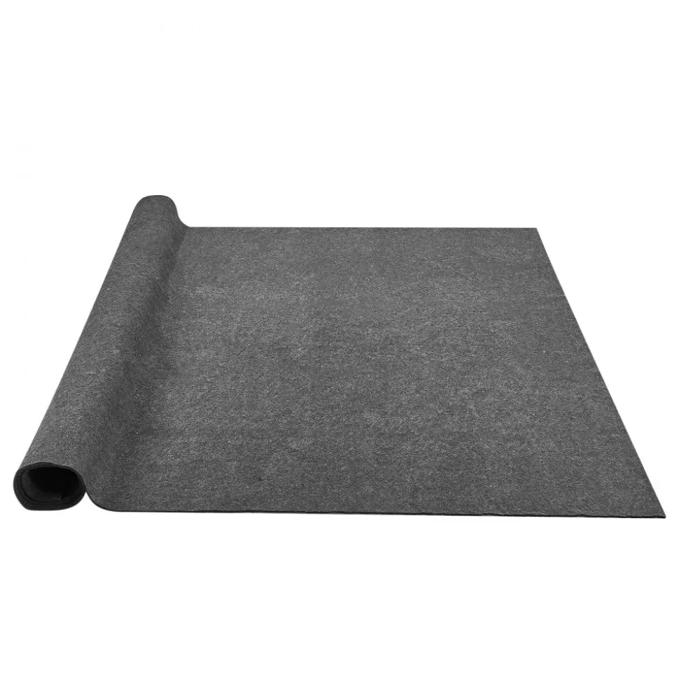 VEVOR Non-Slip Resistant Rug Pad, Protective Cushioning Carpet Pad, 2'x8' (7.875' Actual), 1/4"Thick, Dual Surface, Polyester Felt + Latex, 1-2㎡ Area Carpet Padding Rug Cushion Safe for All Floors