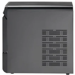 VEVOR Nugget Ice Maker, 37lbs/24H Pebble Ice Maker with Self Cleaning, Chewable Ice Maker with Ice Scoop and Basket, Stainless Steel Ice Machine with Convenient Ice Transfer for Home Kitchen Office