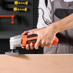 VEVOR Oscillating Tool Multitool, 2.2Amps 22,000 OPM Electric Oscillating Multi Tool Kit Corded with 2.8° Oscillating Angle, 7PCS Saw Accessories for Cutting, Scraping, Sanding, Floor Stripping