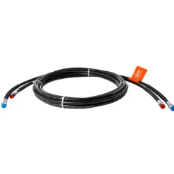 VEVOR Outboard Hose Kit, 20 ft Hydraulic Steering Hose, 2-Piece Leak-Proof TPEE Hydraulic Boat Hoses, Compatible with Marine Hydraulic Outboard Steering Boat System up to 300 HP