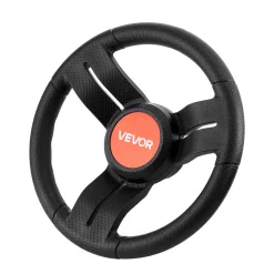 VEVOR Outboard Hydraulic Steering Kit, 200 HP, Marine Boat Hydraulic Steering System with 6.9 MPa Two-Way Lock Helm Pump, Cylinder, 2 PCS 26 ft Hoses, 13.5