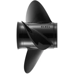 VEVOR Outboard Propeller, Upgrade OEM 15 Spline Tooth Aluminum Outboard Boat Propeller Fit Mercury Engines 40-140 HP, 4-1/4