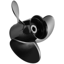 VEVOR Outboard Propeller, Upgrade OEM 15 Spline Tooth Aluminum Outboard Boat Propeller Fit Mercury/Mariner Engines 90-400 HP, 4-3/4