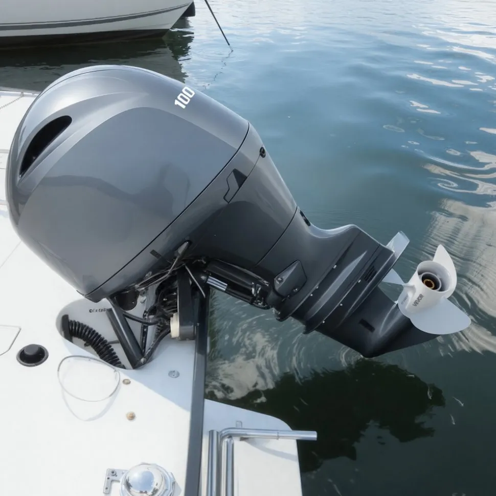 VEVOR Outboard Propeller, Upgrade OEM 15 Spline Tooth Aluminum Outboard Boat Propeller Fit Yamaha Engines 50-130 HP, 4-1/4" Gearcase, 3-Blade, RH (Right Hand Rotation), OEM Parts No. 6E5-45954-00-EL