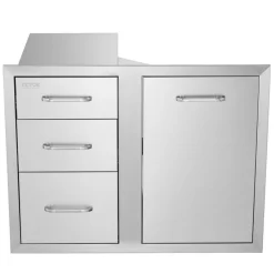 VEVOR Outdoor Kitchen Door Drawer Combo 29.5