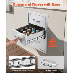 VEVOR Outdoor Kitchen Drawers 18.11
