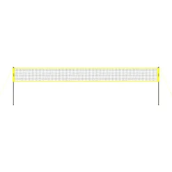 VEVOR Outdoor Portable Volleyball Net System, Adjustable Height Steel Poles, Professional Volleyball Set with PVC Volleyball, Pump, Carrying Bag, Heavy Duty Volleyball Net for Backyard, Beach, Lawn