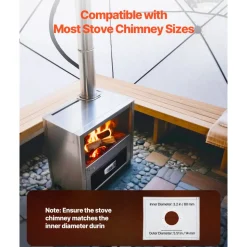 VEVOR Outdoor Sauna Tent Pro, Portable Steam & Dry Sauna for 4 Persons, Heavy-Duty Oxford Cloth & Carbon Steel, Easy Setup for Camping, Backyard, or Home Gym,Easy Setup(Black)