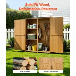 VEVOR Outdoor Storage Shed, 33.86