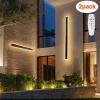 VEVOR Outdoor Wall Lights, 2 Pack, 39.4 Inch Long Strip Modern Exterior Wall Sconce Light Fixtures, 2700K-6000K, IP65 Waterproof Anti-Rust, Dimmable Outside Wall Mount Lighting, for House Porch Garage