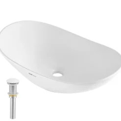 VEVOR Oval Vessel Sink, 23.3