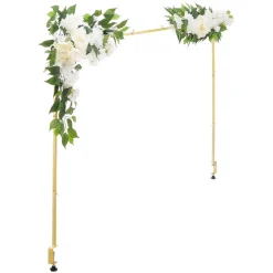 VEVOR Over the Table Rod Stand with Clamps, Adjustable 28